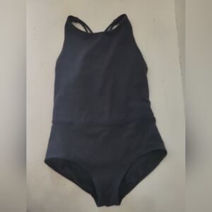 IVIVVA Top Knot Dance Leotard - Black Girls Size 12